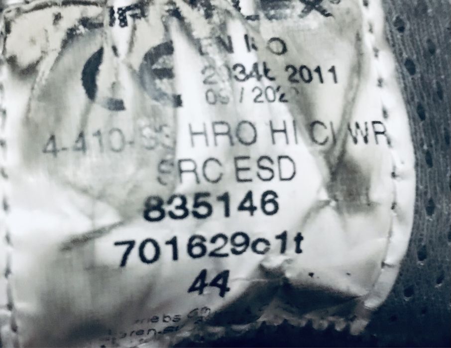 Робоче взуття LX розмір 44, по устілці 28,5  см