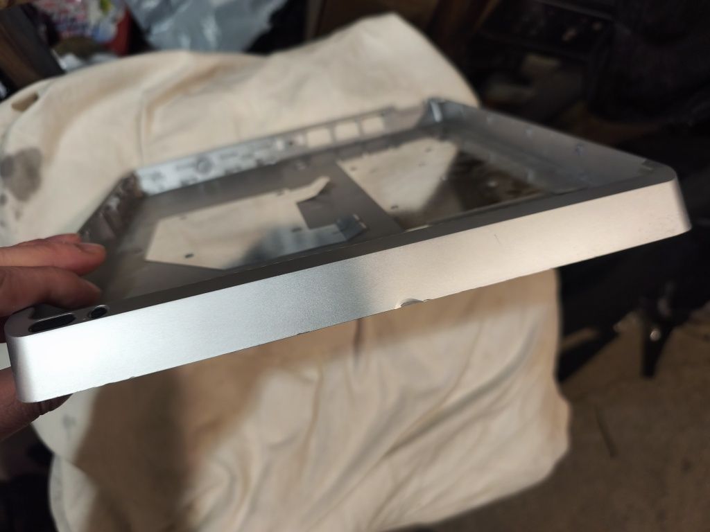 Obudowa dolna PS4 slim srebrna