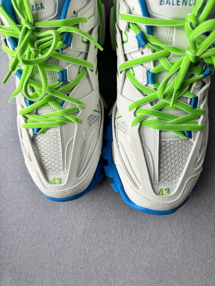 Balenciaga Track 1 White/Green/Blue original