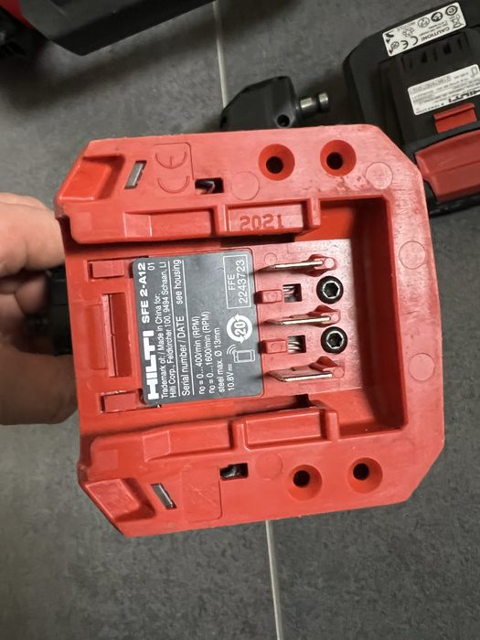 Безщітковий Акум.шуруповерт-робот Hilti SFE 2-A12