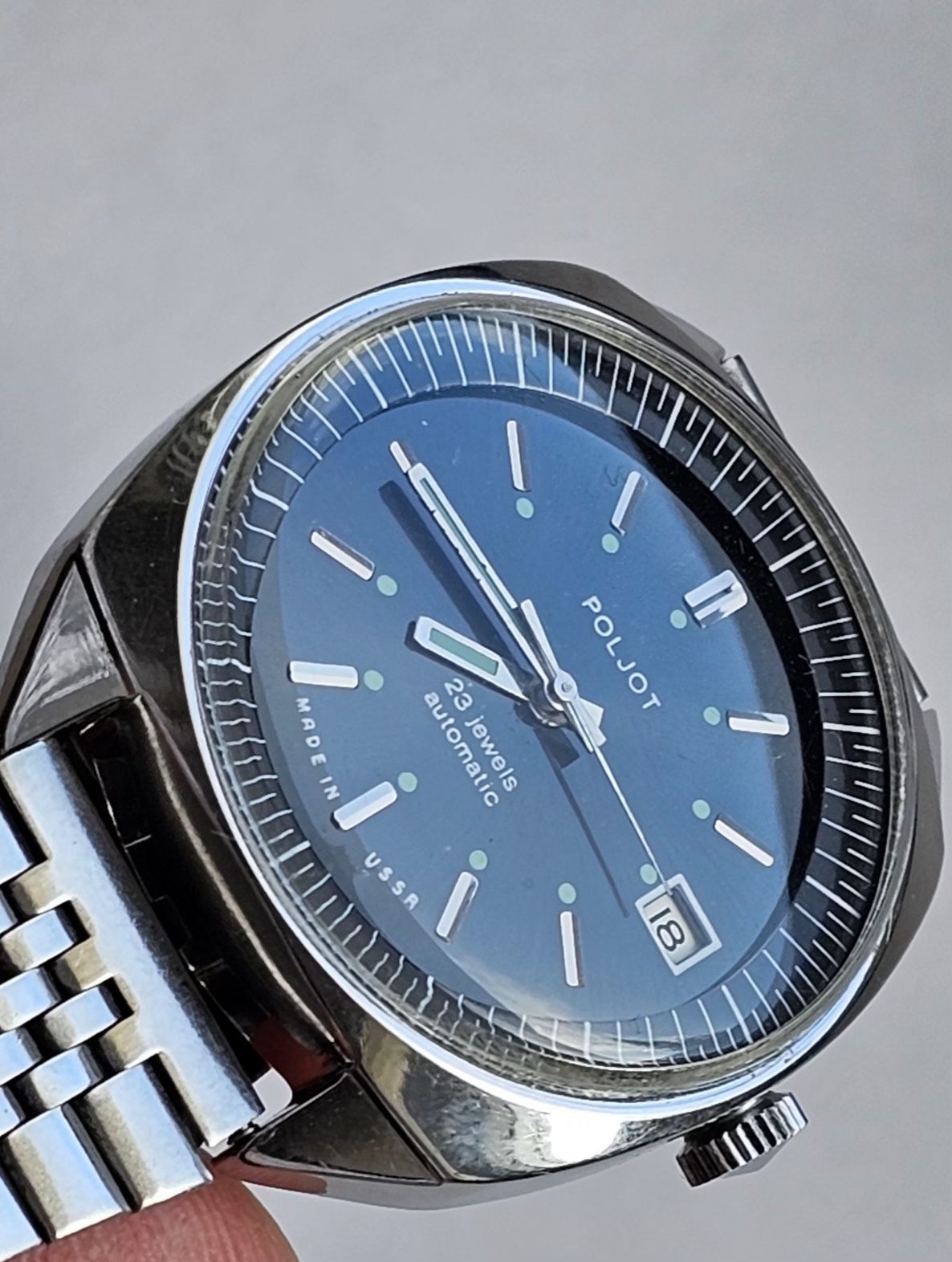 Zegarek Poljot automatic 55 g w stali