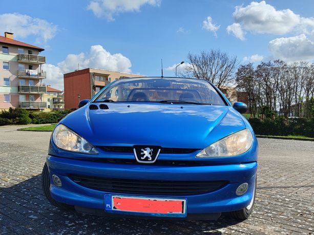 Peugeot 206 Cabrio, Benzyna+ LPG, komplet zimowych opon