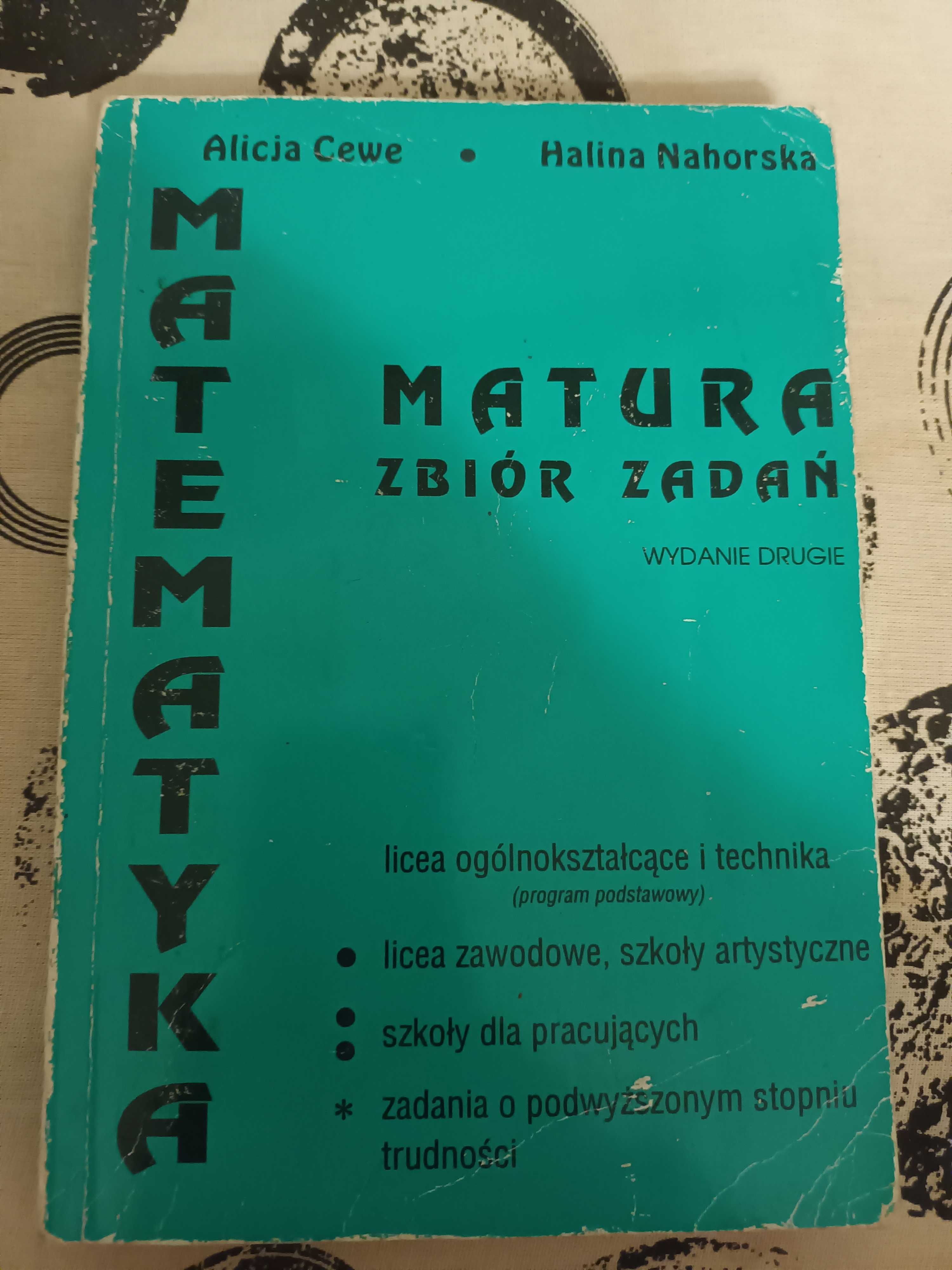 Zbiór zadań maturalnych, Zachorska, Cewe, Gdańsk 1994