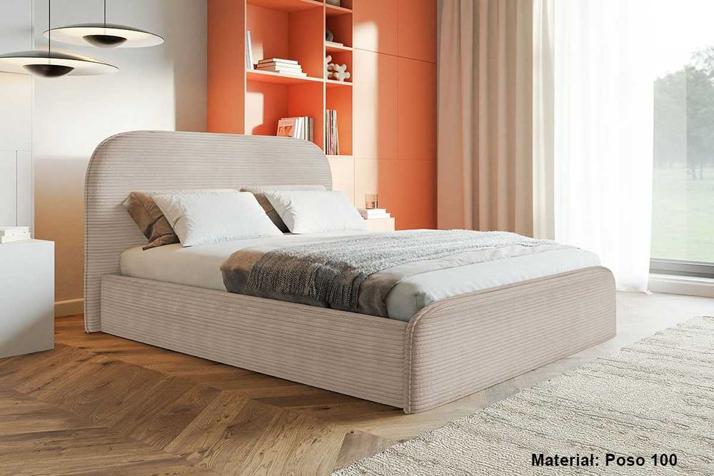 Łóżko tapicerowane PIANO 90x200 120x200 140x200 160x200 180x200 200x20