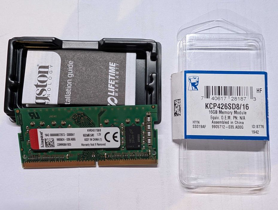 Pamięć RAM SODIMM DDR4 Kingston 8GB