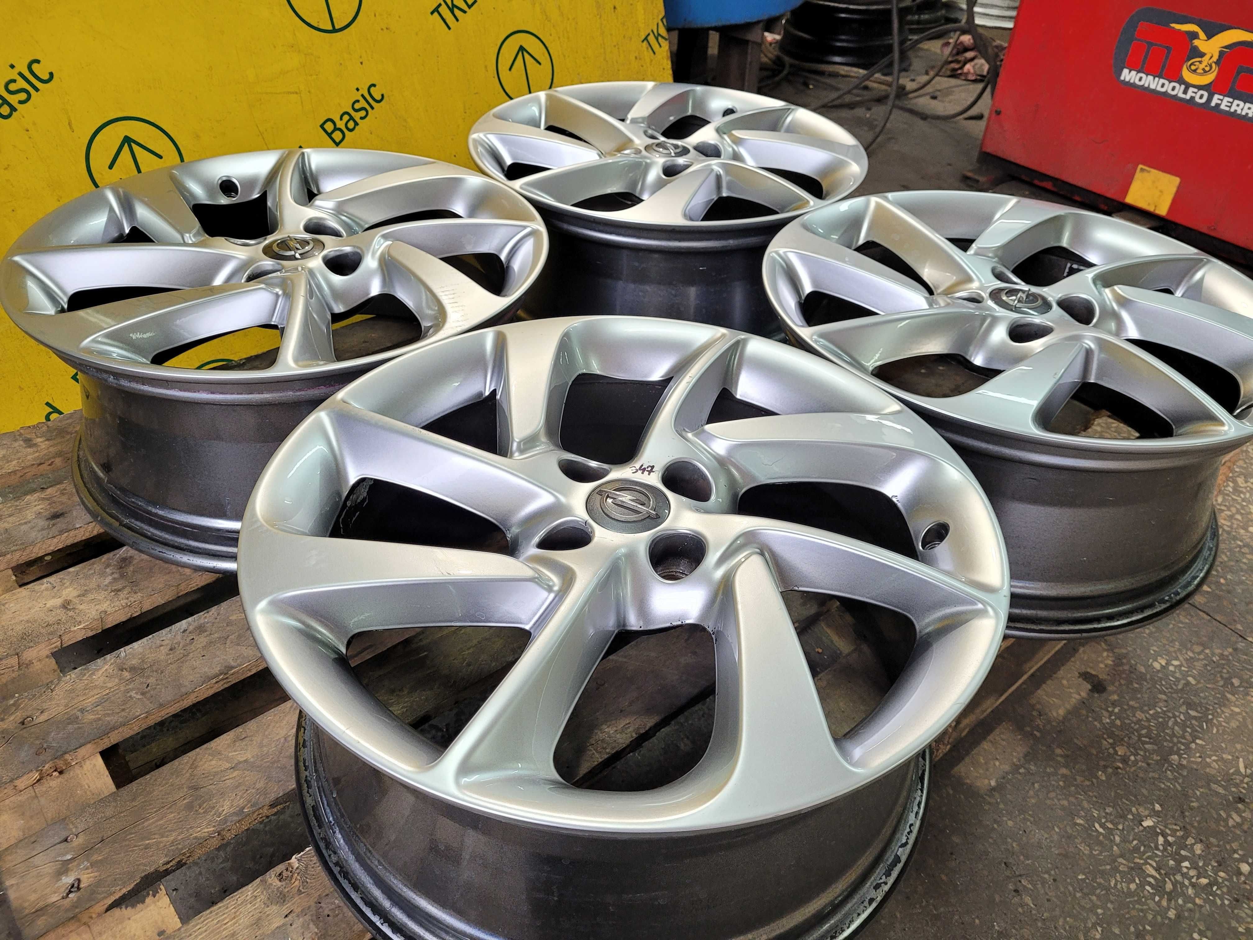 Alufelgi 4x100 17 Opel OPC Adam Corsa Astra 7"x17 ET 44 OE OP074