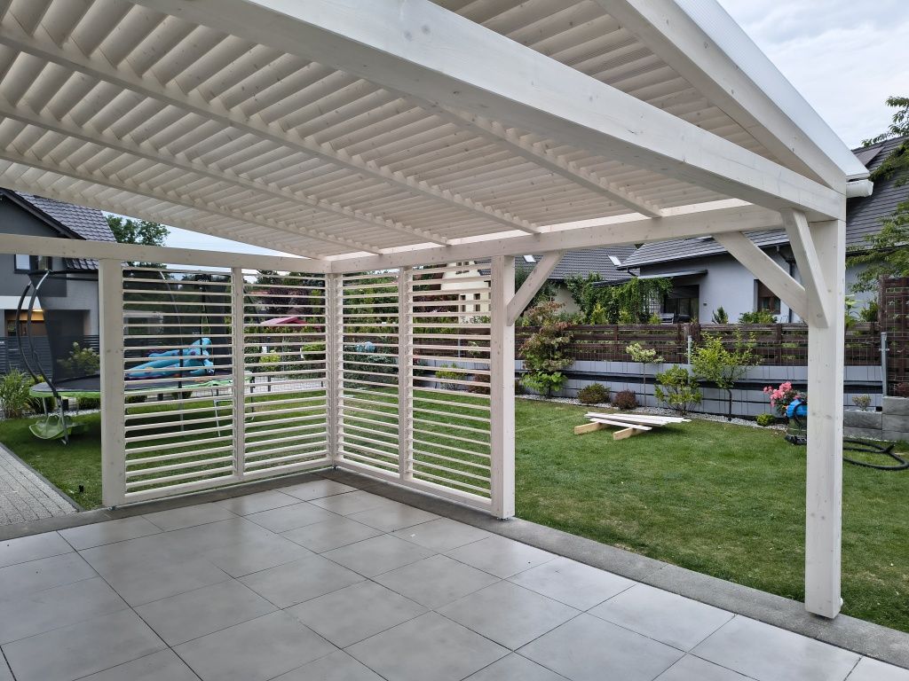 Pergola, zadaszenie tarasu, taras