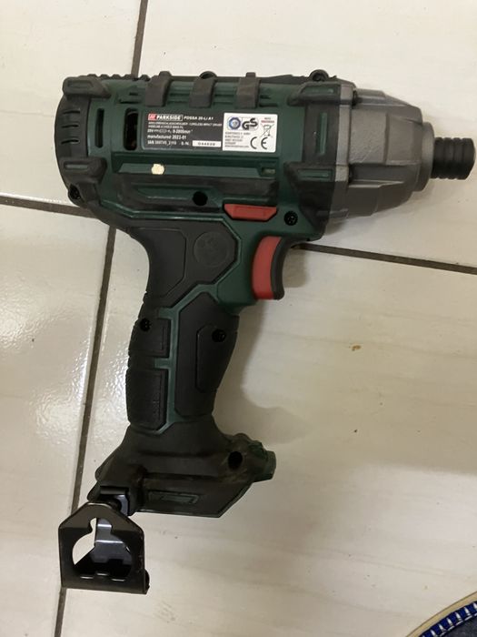 Nowa akumulatorowa wkrętarka udarowa Parkside PDSSA 20-Li A1.