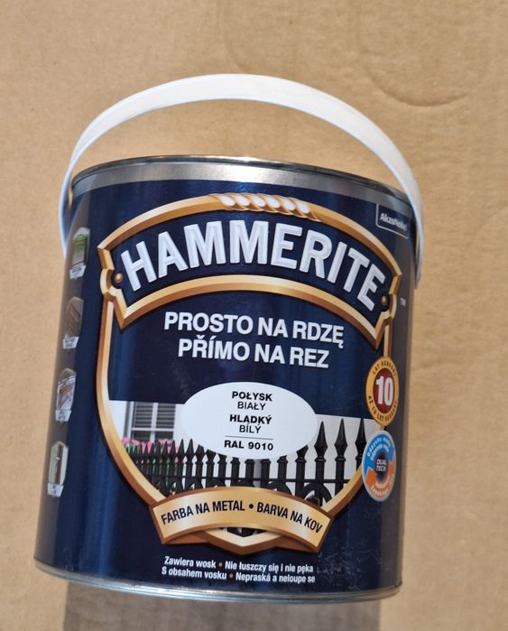 Hammerite prosto na rdze