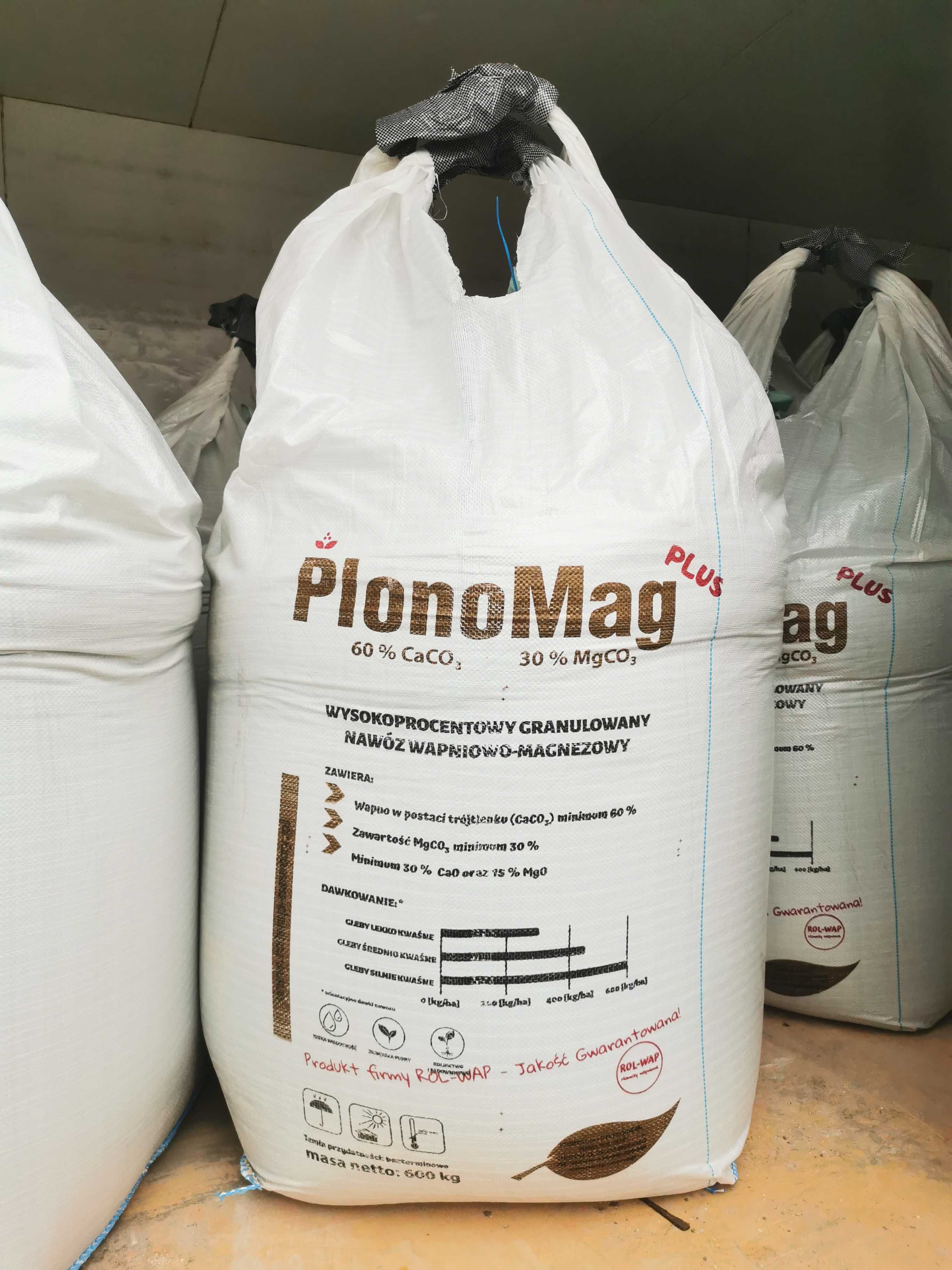 Wapno Granulowane Magnezowe Kredowe Węglanowe Kreda Certyfikat WE