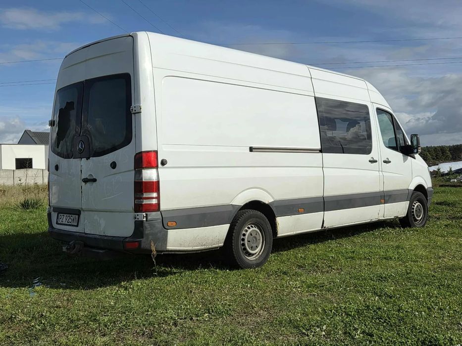 Mercedes-Benz SPRINTER 313 CDI  2.2 CDI 130 koni Maxi Brygadówka Doka 6 osobowy Okazja