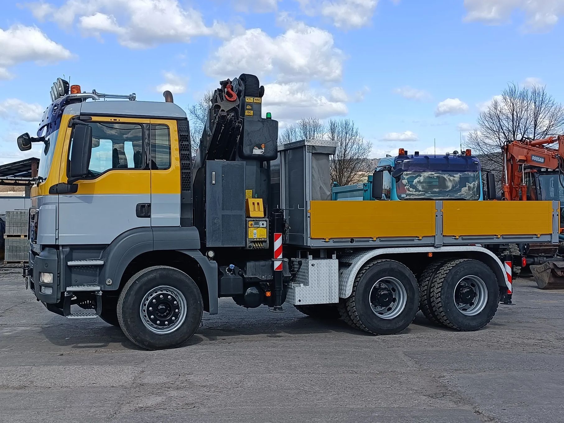 MAN TGS 33.480 6x4 Palfinger 34002 Skrzynia + Ciagnik Siodlowy  MAN TGS 33.480 6x4 Palfinger PK34002