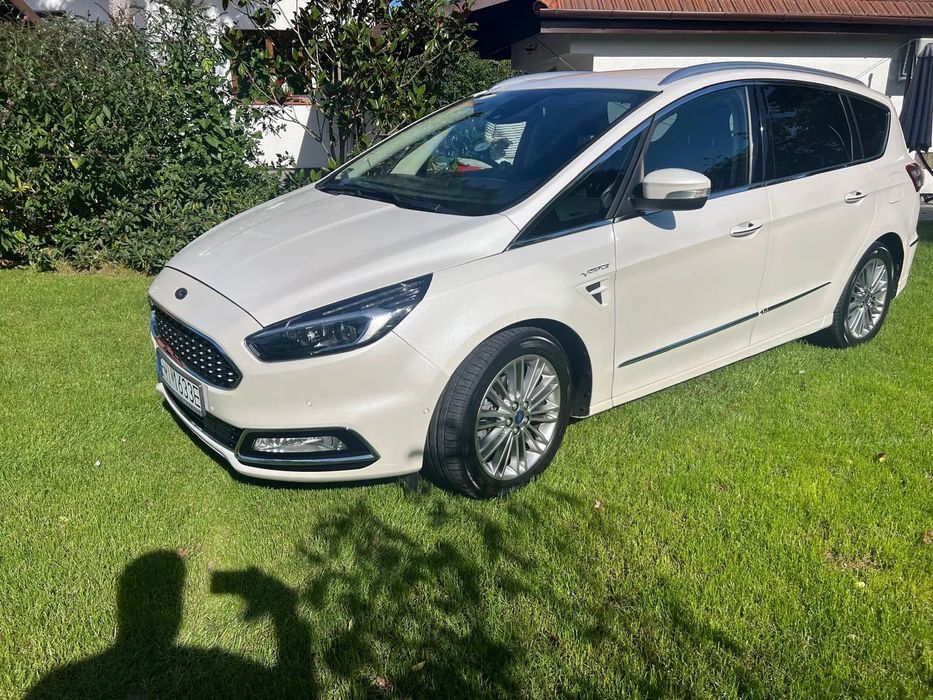 Ford S-Max Pierwszy właściciel, Polski Salon,Vignale,najbogatsza wersja,240 km,A8