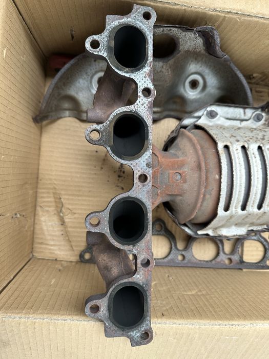 Випускний колектор для civic 6, двигун d15z6 / d15z8 з каталізатором