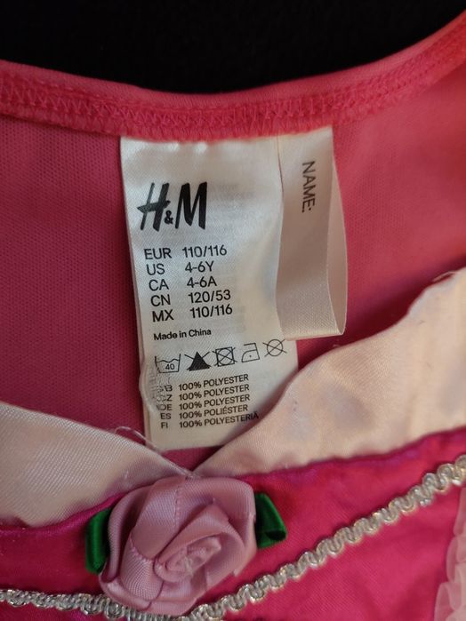 Strój sukienka rozmiar. 116 bal karnawał