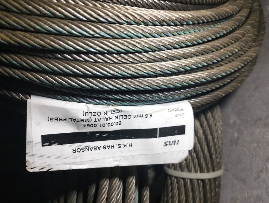 Сталеві троси 6.5мм