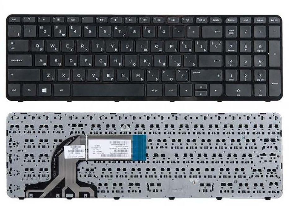 Клавіатура ноутбука HP 250 255 256 G2 G3 Pavilion 15-e,15t-e,15-n,15z