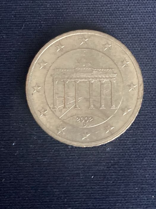 50 euro cent niemcy 2002r