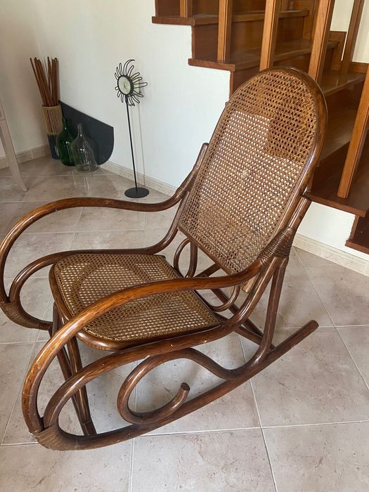 Cadeira de baloiço de verg