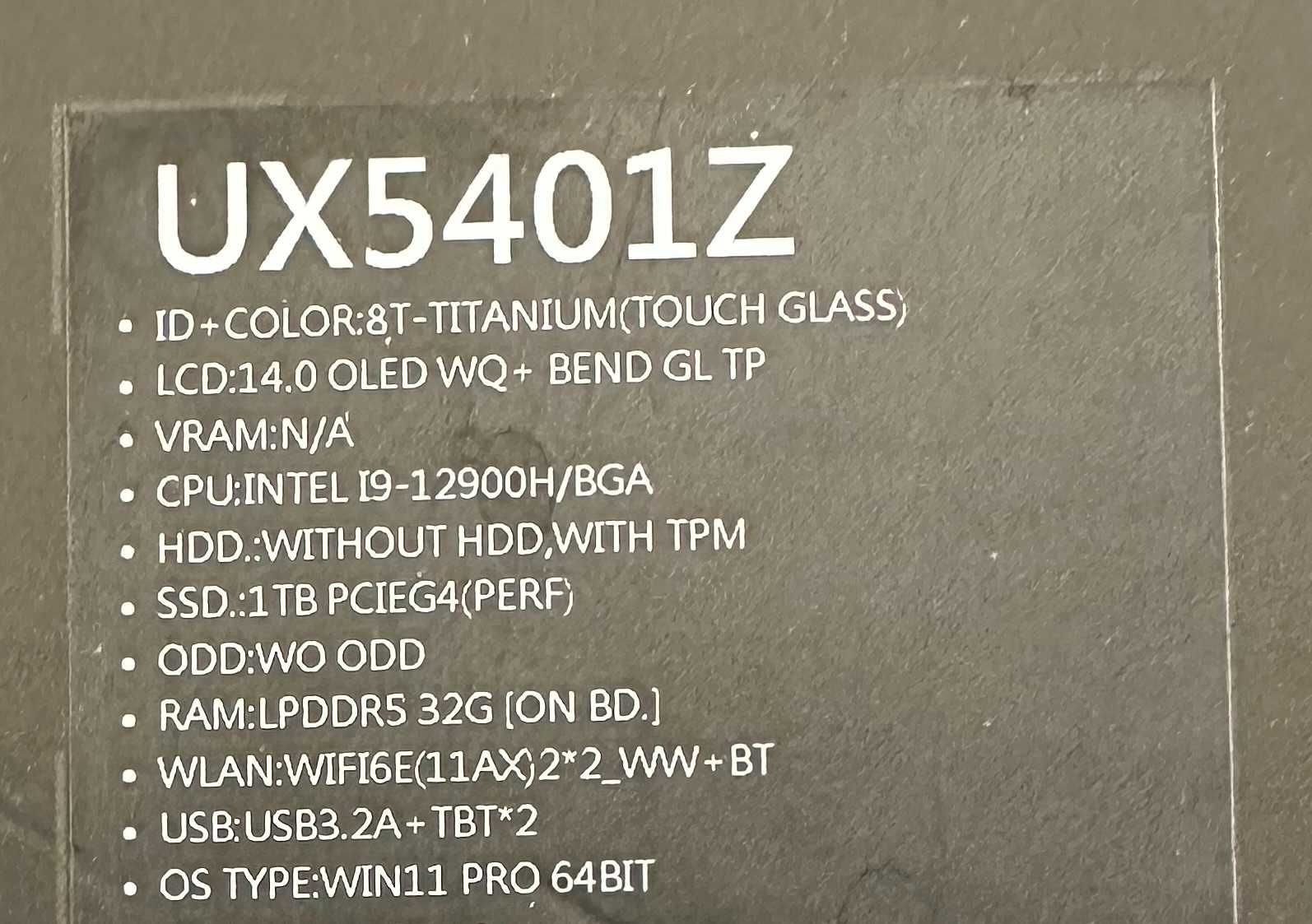 ‼️Эксклюзив‼️ Ноутбук Asus ZenBook 14X Space Edition i9\32GB\SSD 1 ТБ