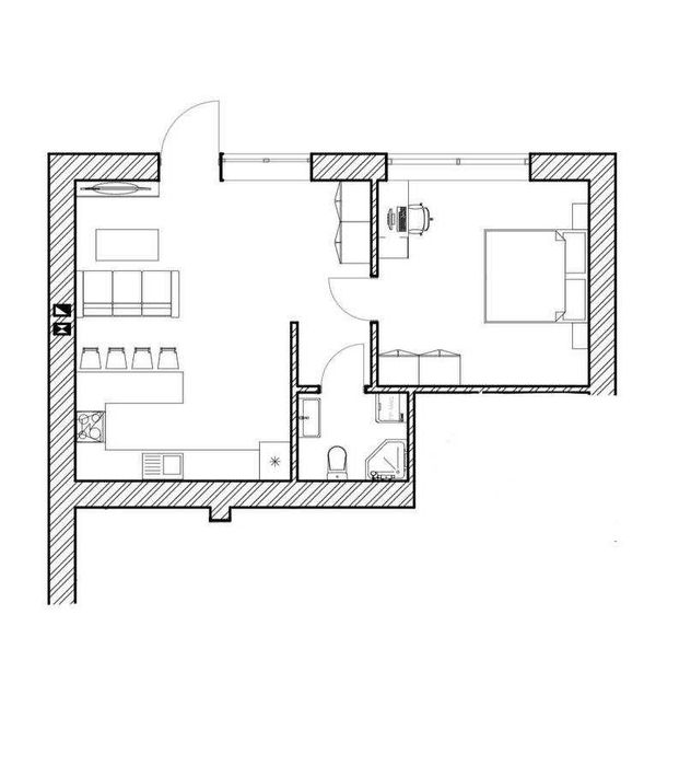 Продаж в Пустомитах 1кім квартири 50 м/кв