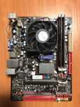 Продам комплект материнки Biostar з процесором Phenom II X4 945