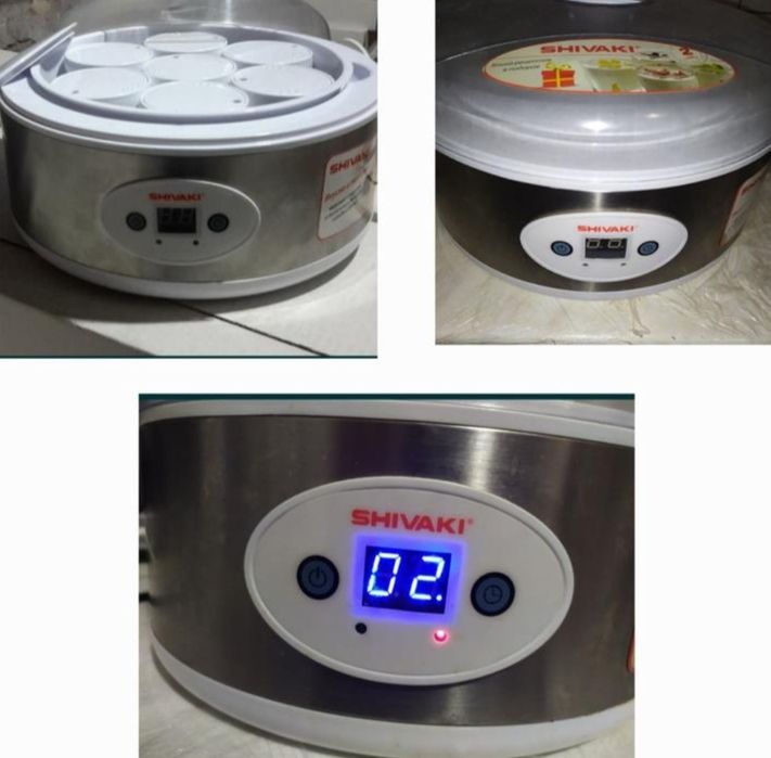 Йогуртниця shivaki на 7 склянок