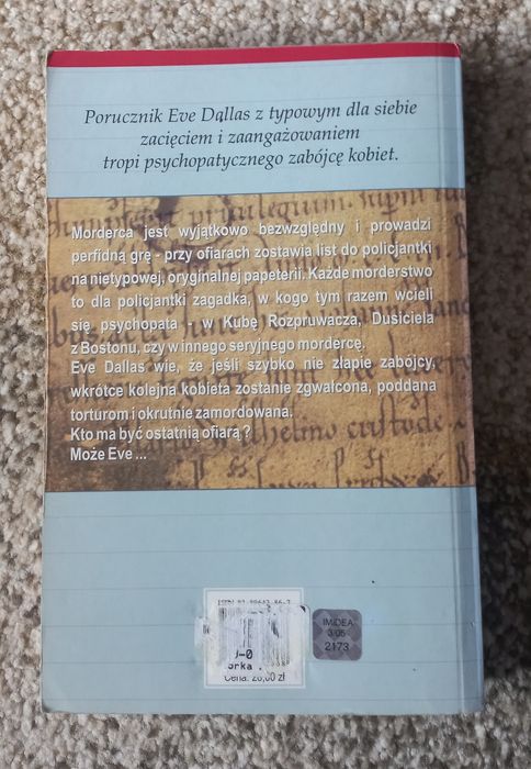 Powtórka ze śmierci J D Robb Nora Roberts