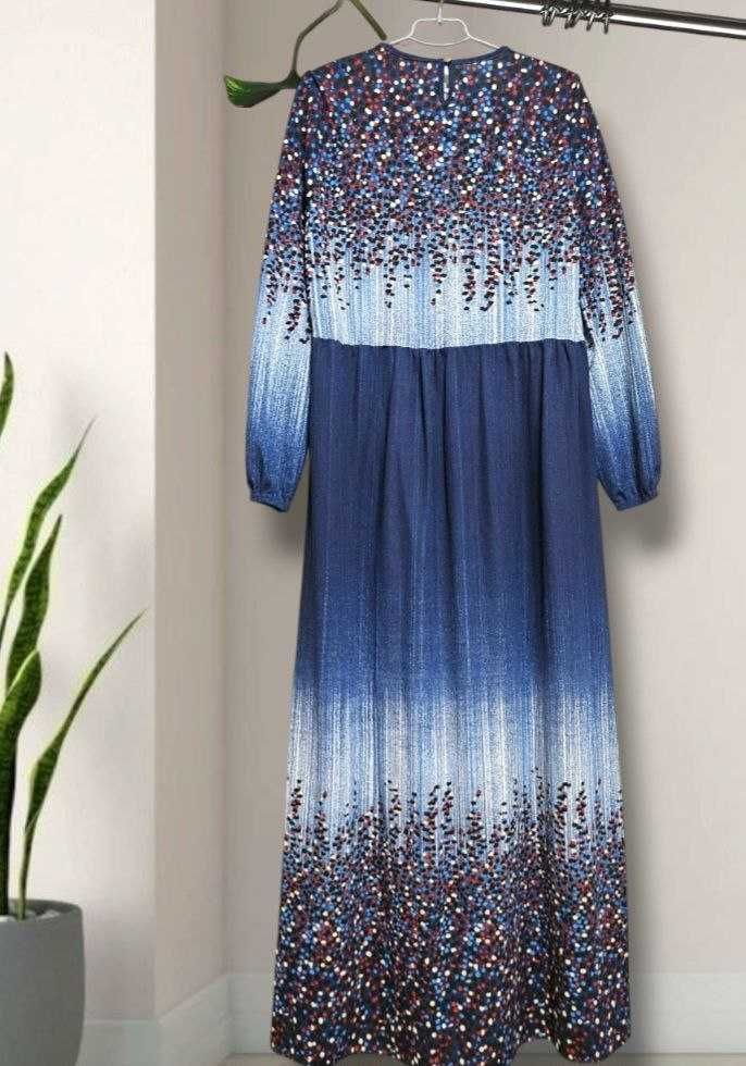 Шикарное длинное платье в пол с рукавом Ecesun, р. L/XL