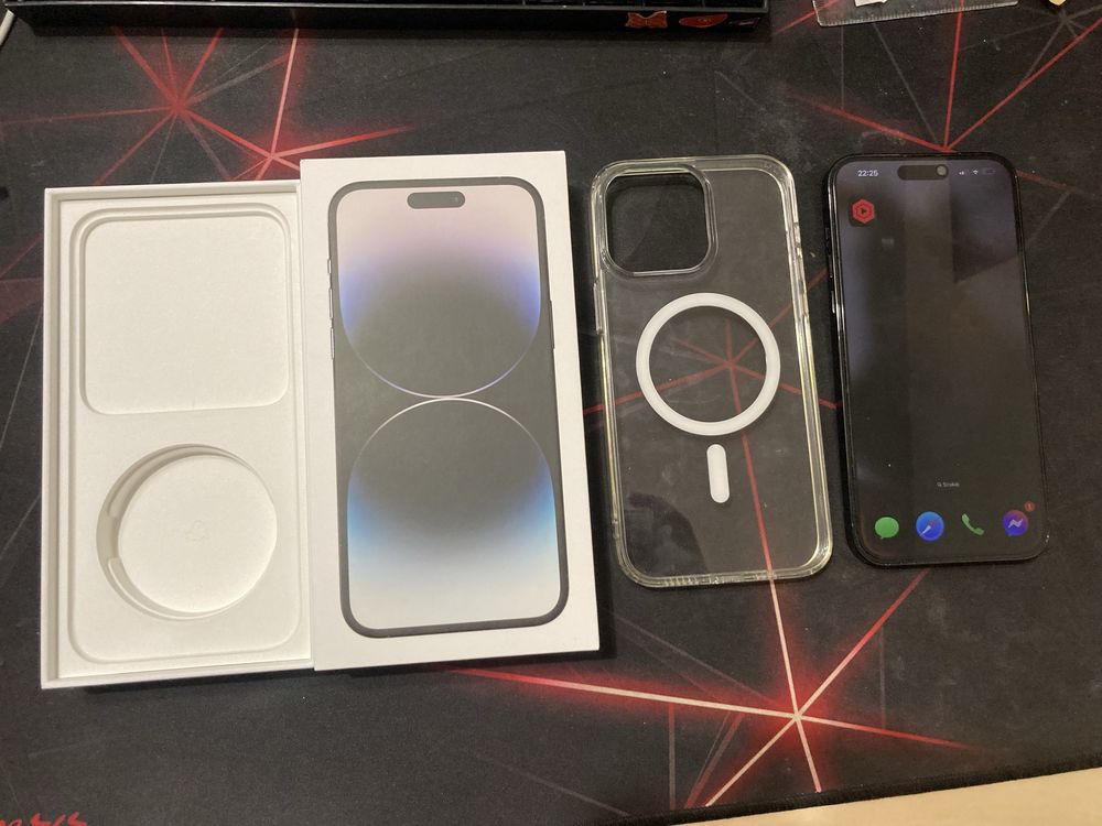 Iphone 14 Pro Max 87% kondycji baterii stan igla