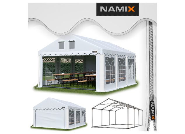 Namiot ROYAL 3x6 ogrodowy imprezowy garaż wzmocniony PVC 560g/m2