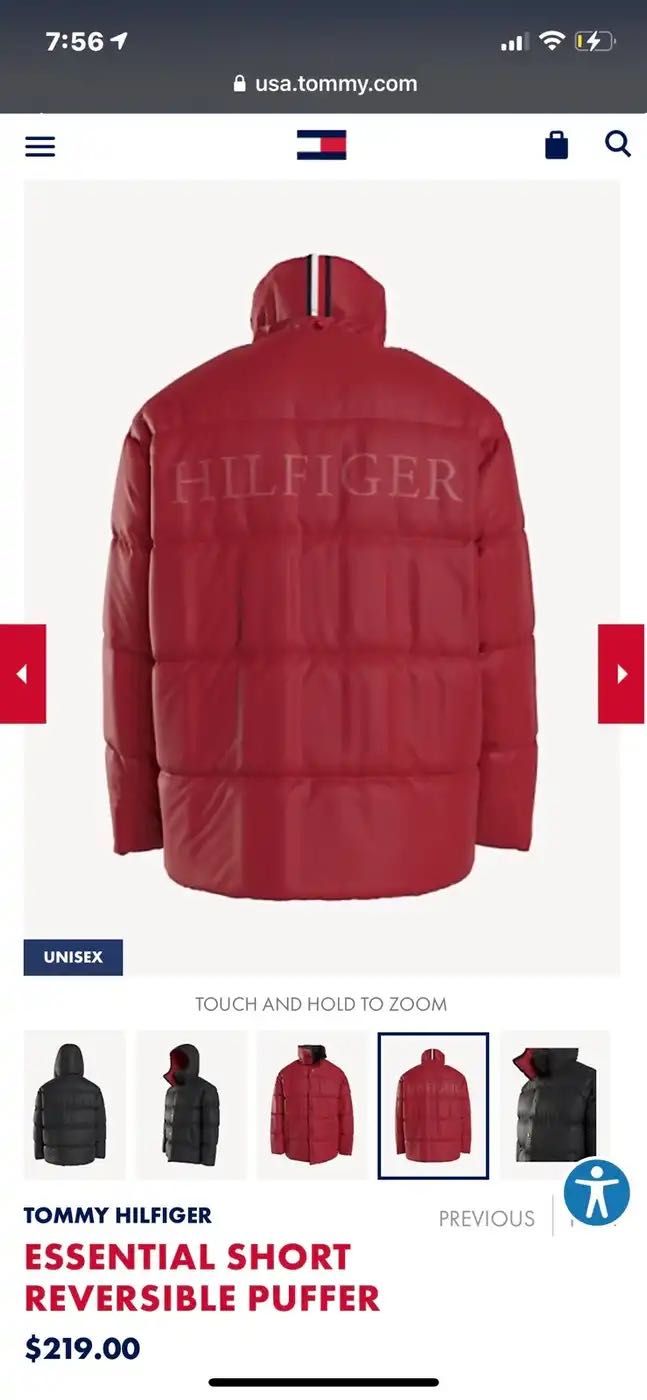 Курточка двухсторонняя Tommy Hilfiger