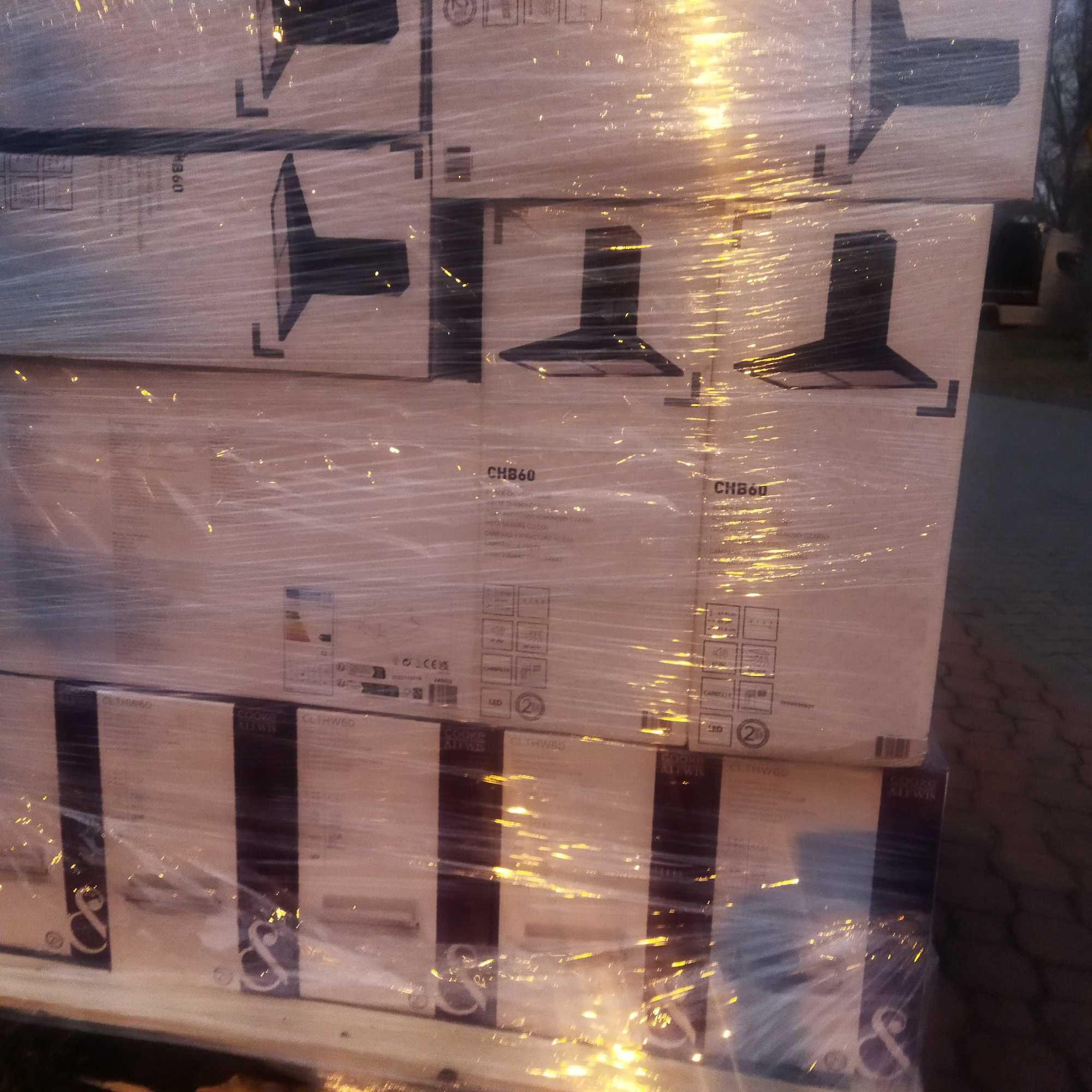 NOWY Okap Kuchenny 50 , 60 INOX, Czarny, Biały Taniej 60%