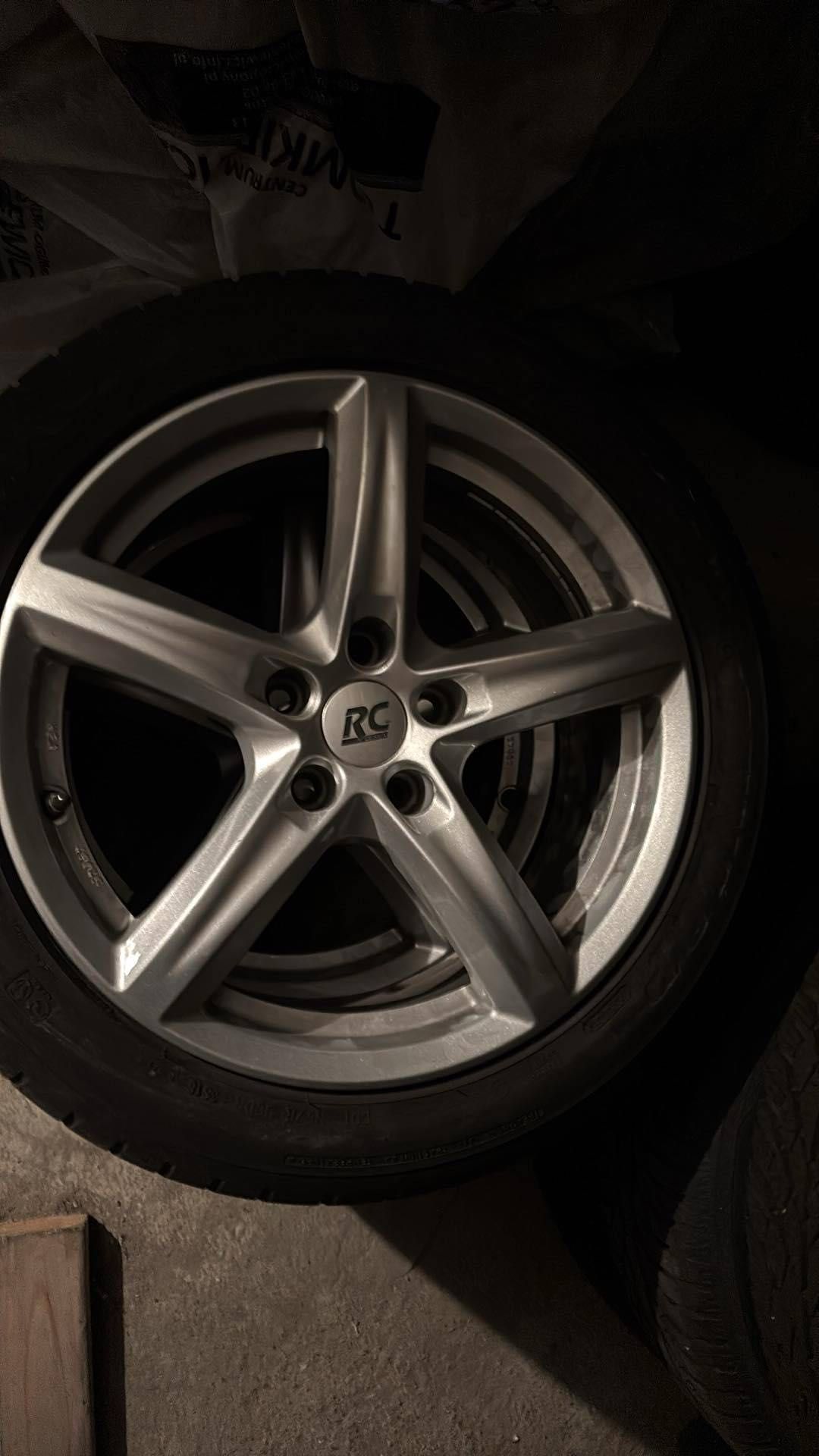 Alu felgi 5x112 RC 17’ z oponami
