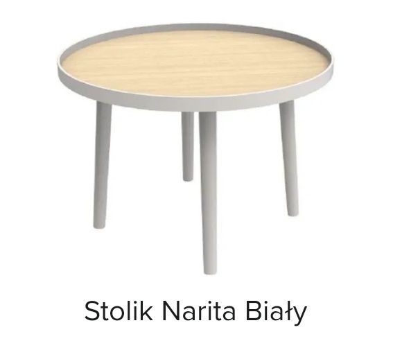 Stolik narita biały