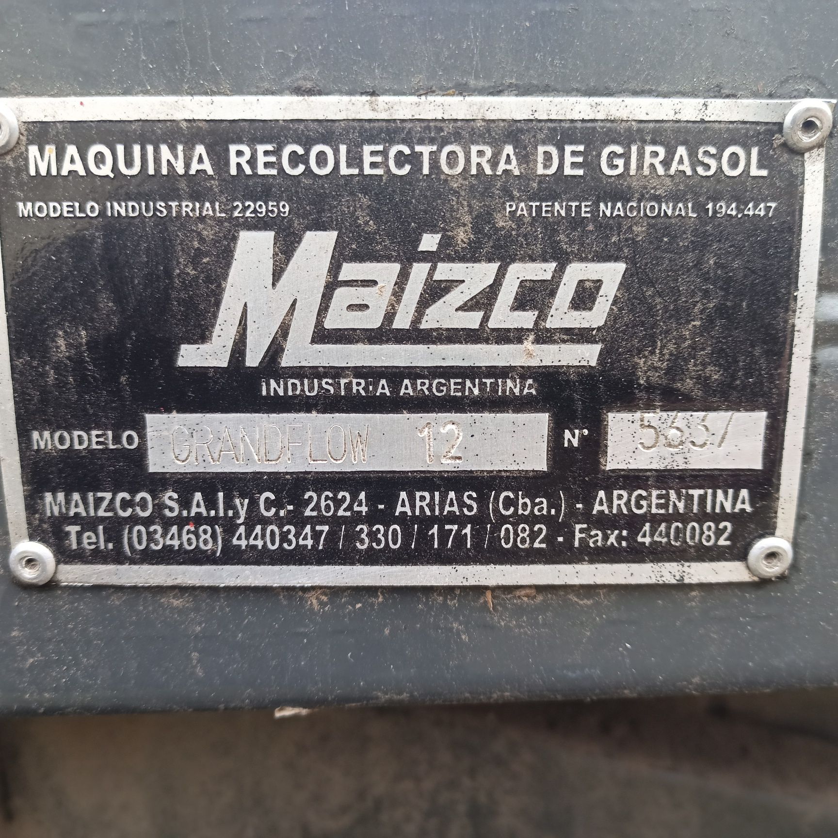 Жатка соняшникова Maizco