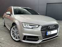 AUDI A4 B9 40TDI 190PS QUATTRO FULL S-LINE Virtual Matrix Skóra ALU 19