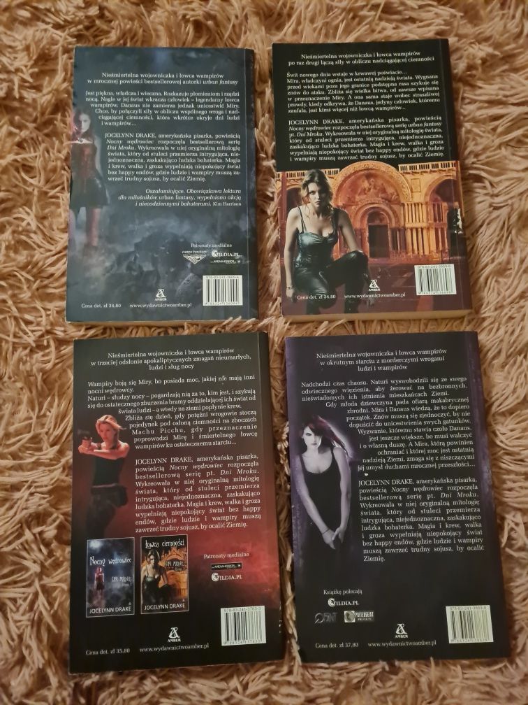 Seria "Dni Mroku" (4 książki) Jocelynn Drake