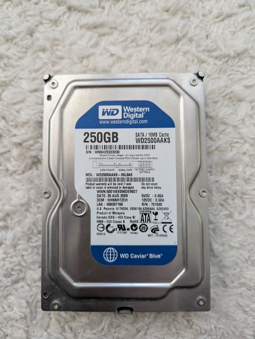 Жорсткий диск HDD WD 250 Gb SATA II