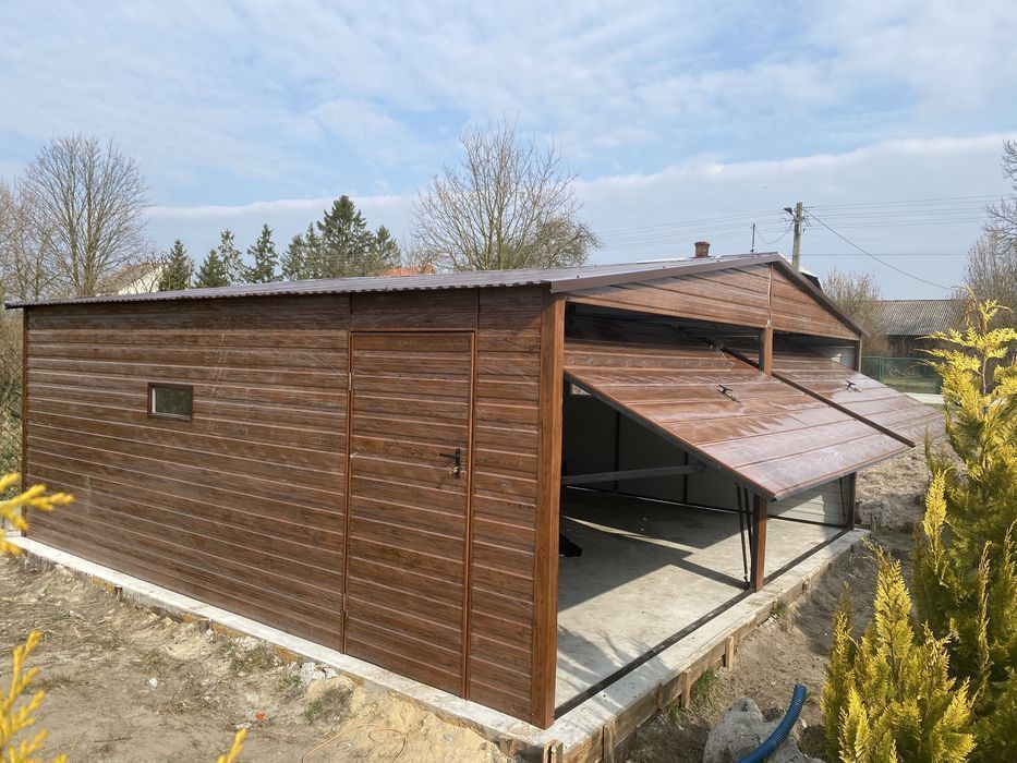 Garaże Blaszaki garaż blaszany 3x5 Tanie garaże blaszane Producent