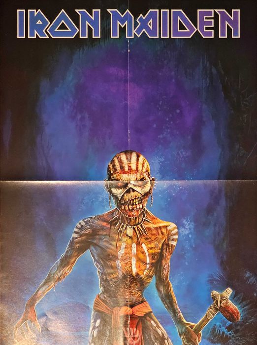 Plakat IRON MAIDEN z 2015 r. - Format A2 (40 x 55 cm) - NOWY!