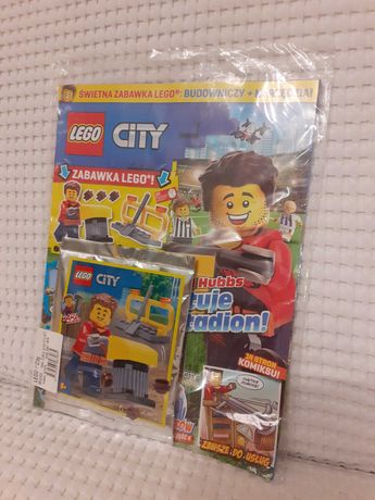 Nowe Gazetka Lego CITY  6/2020 figurka budowniczy + narzędzia