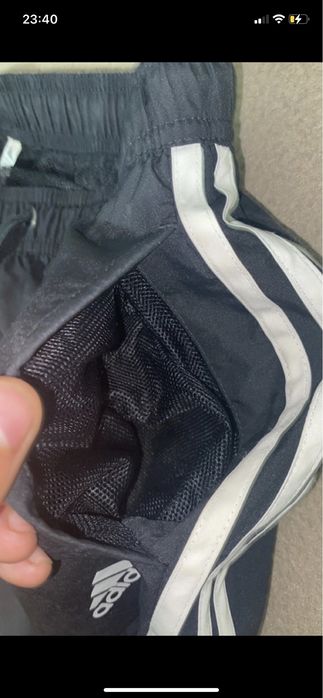 Calções de banho da Adidas pretos