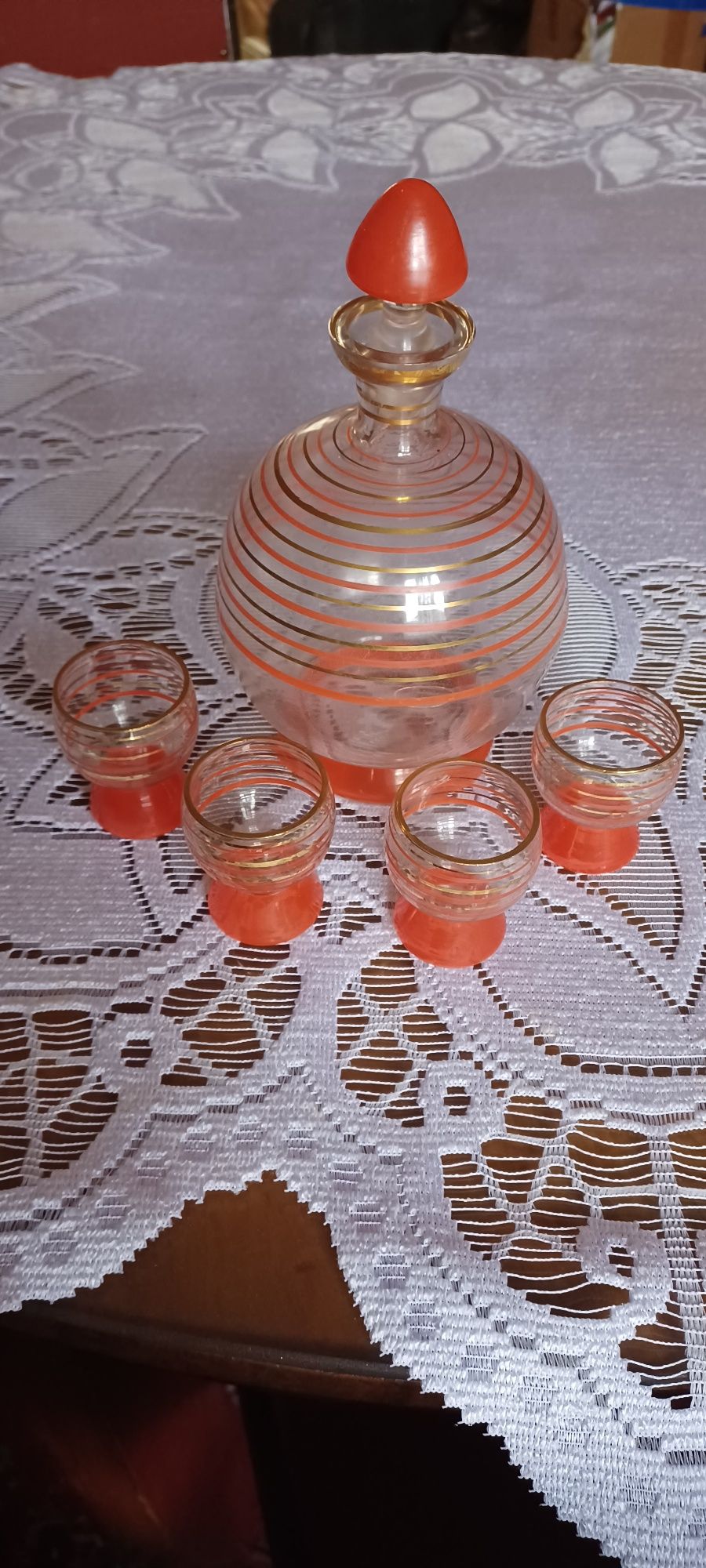 Karafka I 4 kieliszki