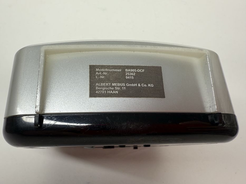 Budzik analogowy Mebus BA905-DCF