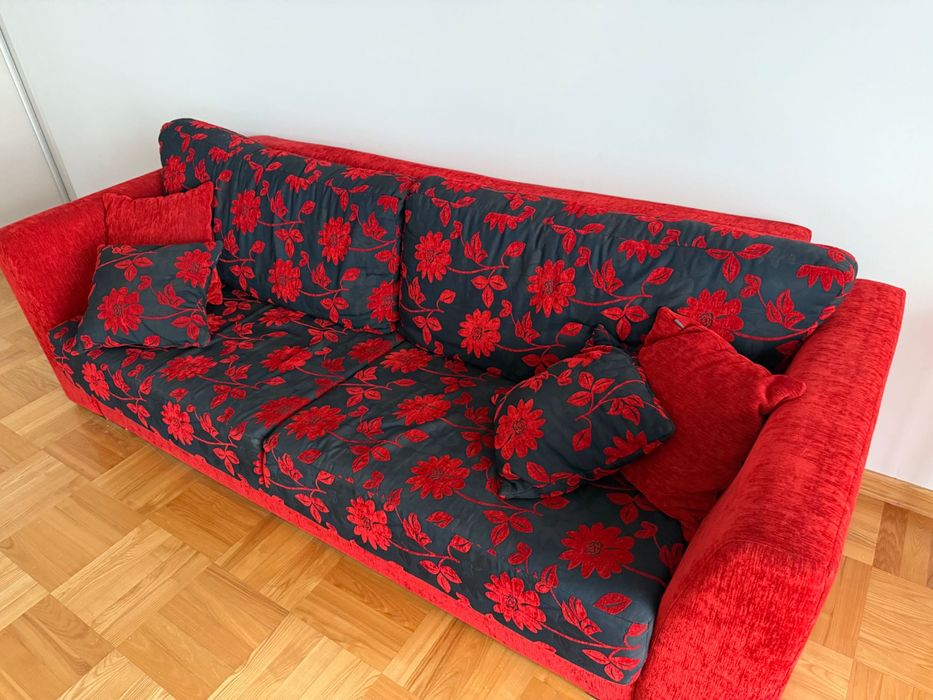 Wygodna kanapa z funkcją spania