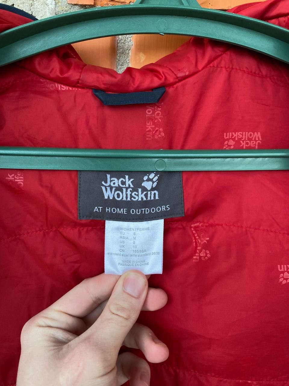 Курточка Jack Wolfskin Джейк Вульфскін пуховик парка мікропуховик