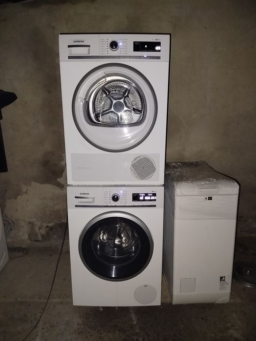 Комплект пралка + сушка Siemens IQ700