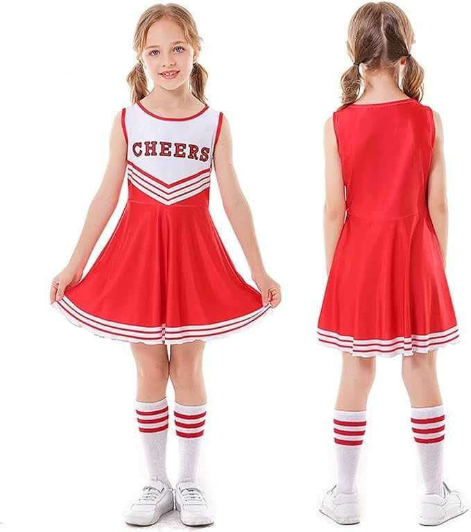 Nowy kostium taneczny /przebranie /cekiny/strój / cheerleaderka !2367!