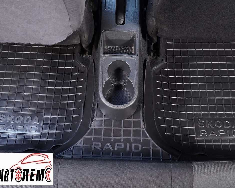 Коврики салона Skoda Шкода Roomster Румстер Kodiaq Кодиак Rapid Рапид